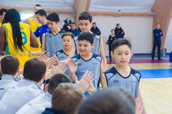 «Astana» basketball academy opening