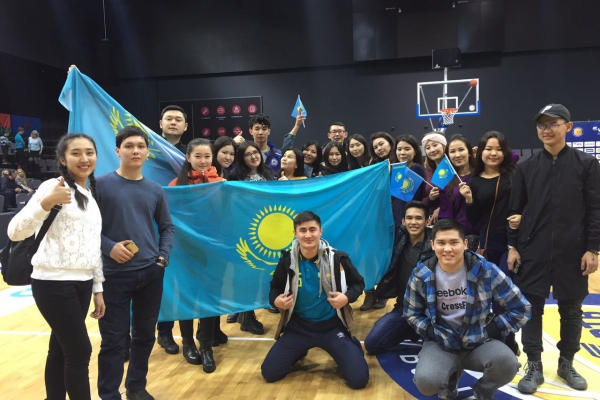 Fans of «Astana» in Minsk