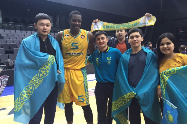 Fans of «Astana» in Minsk