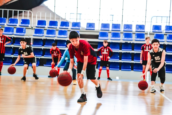«Астана» балалар баскетбол академиясының жетім балаларға арналған шеберлік сыныбы