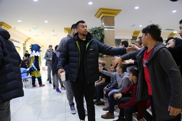 New Year's meeting of PBC «Astana» with fans