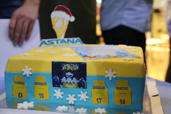 «Астана» ПБК жанкүйерлермен жаңа жылдық кездесуі