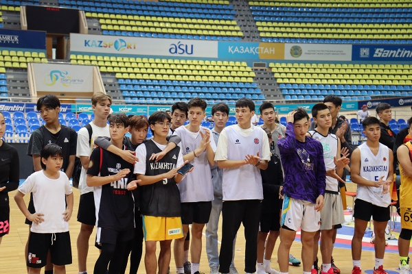 Award ceremony — Cup of «Astana» in basketball 3х3 among youth