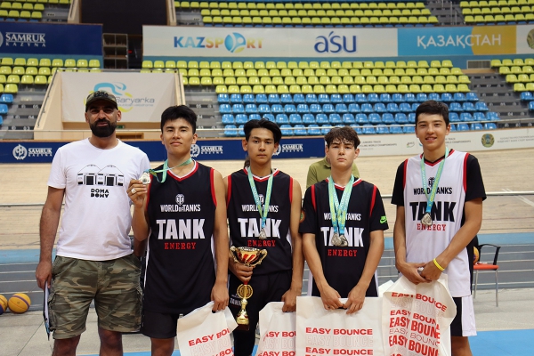 Award ceremony — Cup of «Astana» in basketball 3х3 among youth