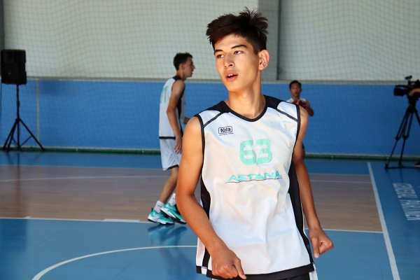 «Астана» балалар баскетбол академиясының жаңа спорт залының ашылуы