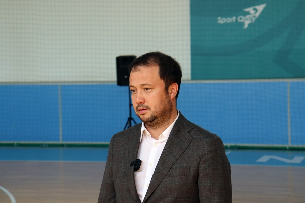 Открытие нового зала детской академии баскетбола «Астана»